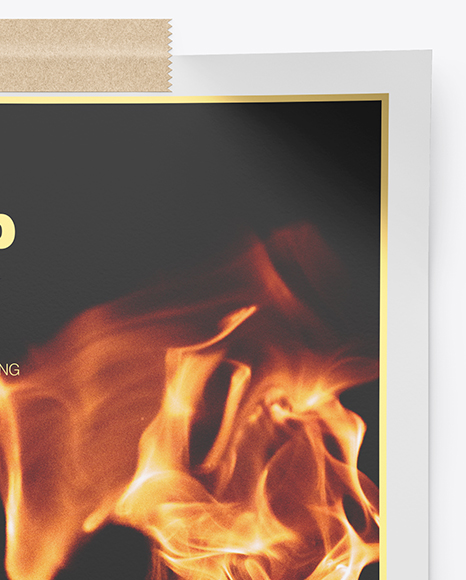 Poster Mockup PSD #6