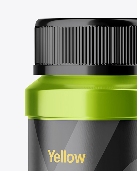 Download Metallic Pills Bottle Mockup Front View In Bottle Mockups On Yellow Images Object Mockups Yellowimages Mockups