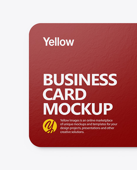 Download Paper Business Card Mockup In Stationery Mockups On Yellow Images Object Mockups Yellowimages Mockups