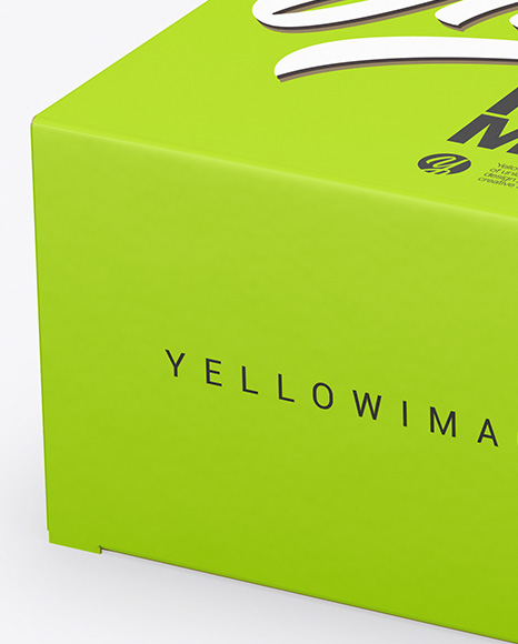 Paper Box Mockup PSD #2