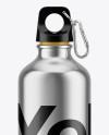 Steel Water Bottle Mockup