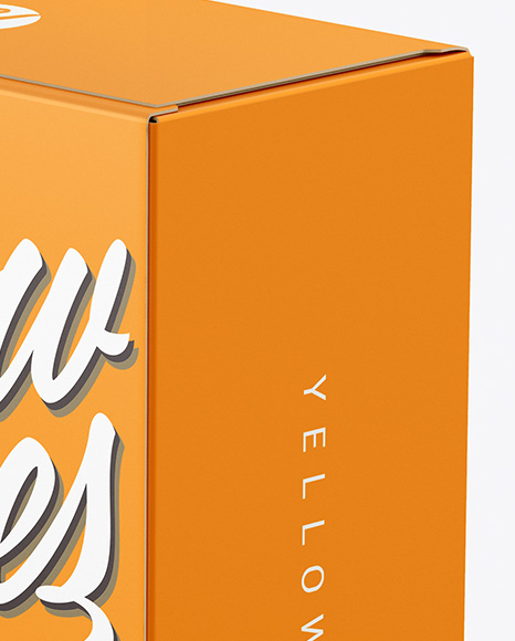 Paper Box Mockup PSD #1