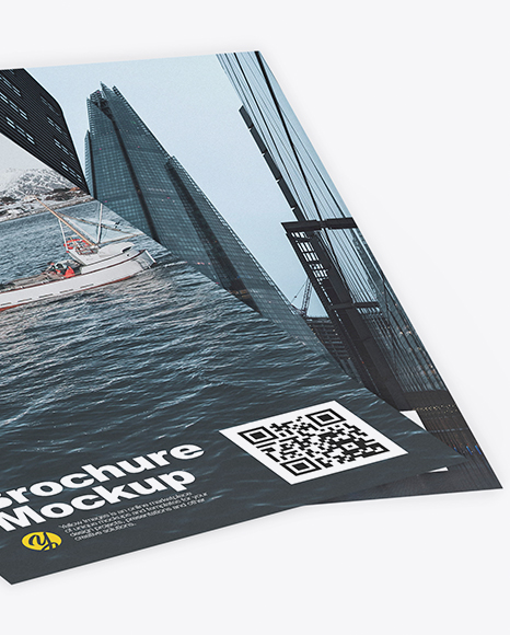 Two Brochures Mockup PSD #1