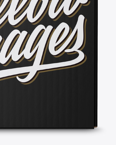 Paper Box Mockup PSD #1