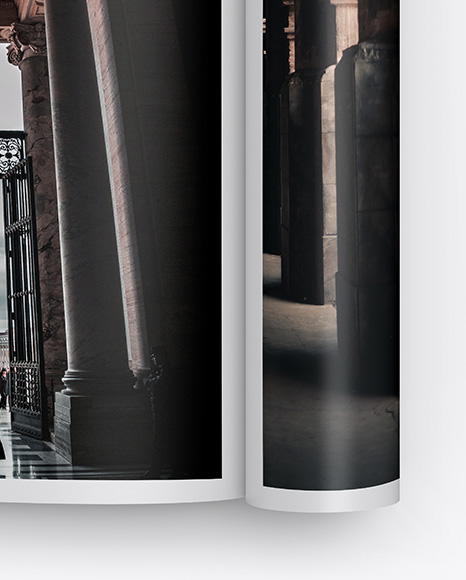 Matte A4 Magazine Mockup PSD #7