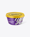 Matte Yoghurt Cup Mockup