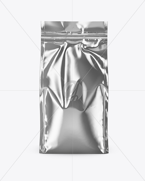 Download Metallic Food Bag Mockup In Bag Sack Mockups On Yellow Images Object Mockups