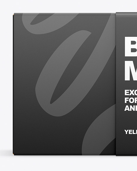 Paper Box Mockup PSD #2