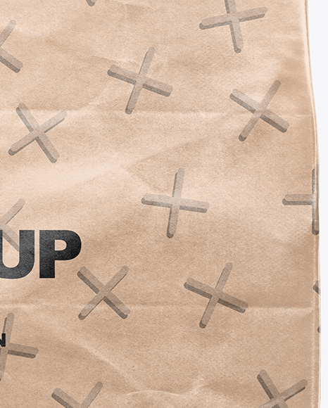 Food Bag Mockup PSD #1