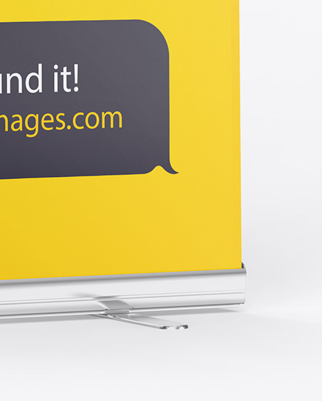 Download Roll Up Banner Mockup Free Download Yellowimages