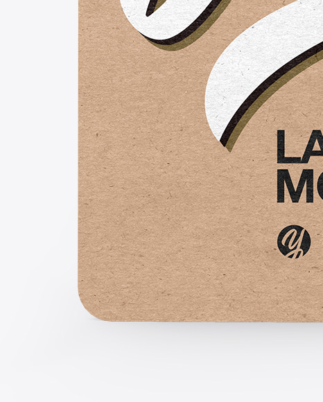 Kraft Label With Rope Mockup PSD #6