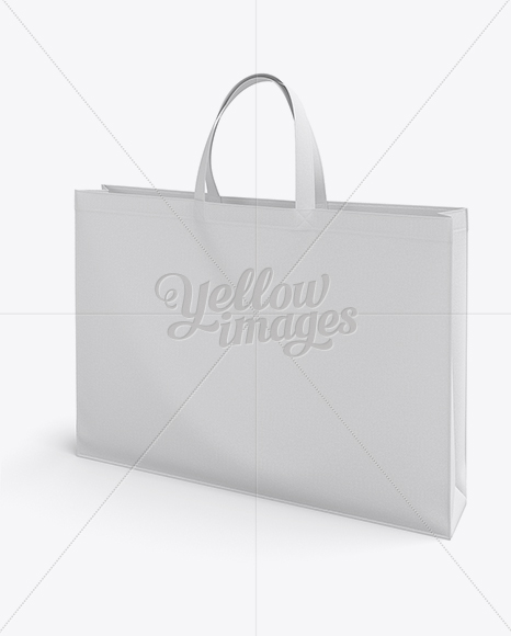 Download Large Eco Bag Mockup In Bag Sack Mockups On Yellow Images Object Mockups Yellowimages Mockups