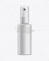 60ml Plastic Bottle with Push Spray Mockup