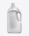 4L Laundry Liquid Bottle Mockup - Free Download Images High Quality PNG