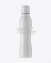 Glossy Plastic Bag-on-Valve Spray Mockup on Yellow Images Object Mockups