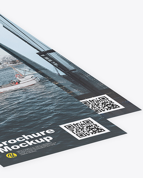 Two Brochures Mockup PSD #1