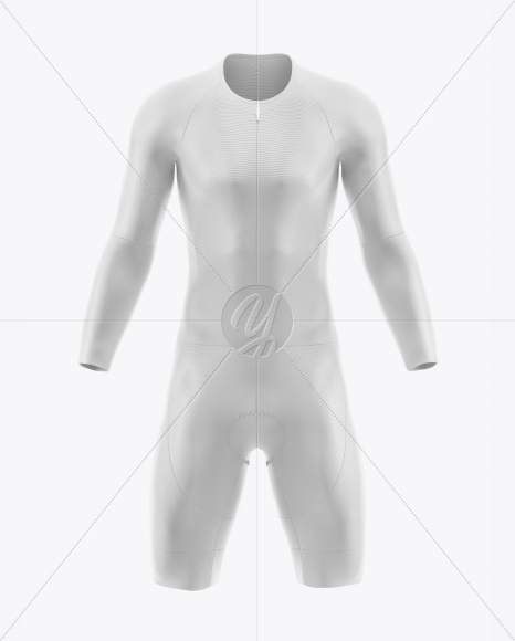 Download Cycling Speed Suit Mockup Front View In Apparel Mockups On Yellow Images Object Mockups