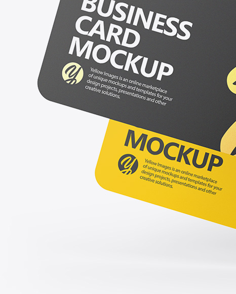 Business Cards Mockup PSD #2