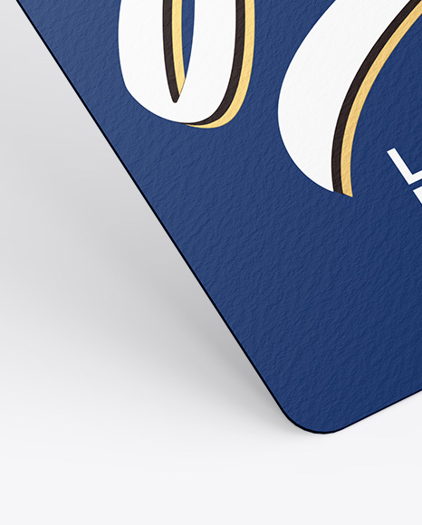 Paper Label With Rope Mockup PSD #7