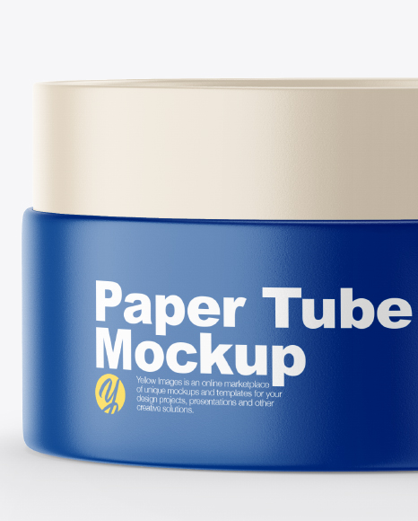 Download Opened Paper Tube Mockup In Tube Mockups On Yellow Images Object Mockups Yellowimages Mockups