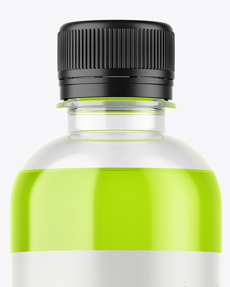 400ml Plastic Drink Bottle Mockup In Bottle Mockups On Yellow Images Object Mockups