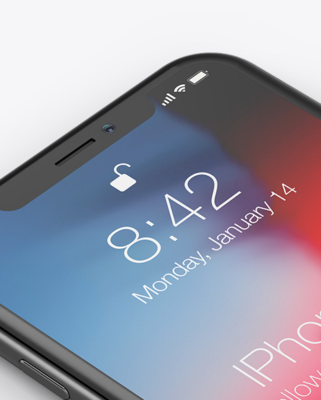 Apple iPhone X Mockup