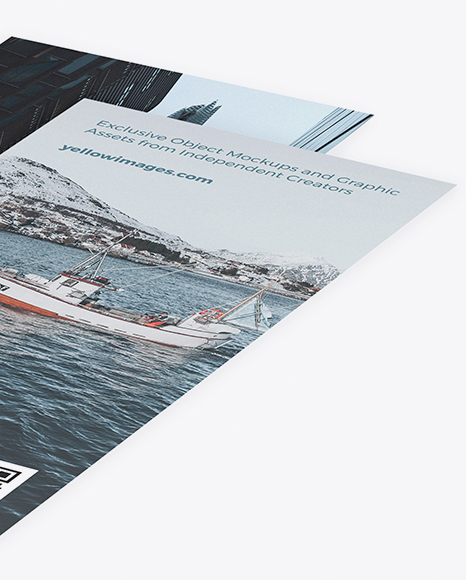 Two Brochures Mockup PSD #1