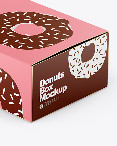 Paper Box Mockup PSD #3