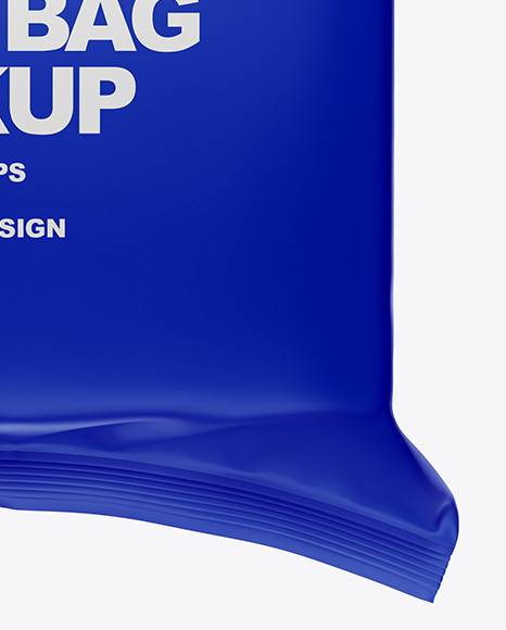 Matte Food Bag Mockup PSD #1