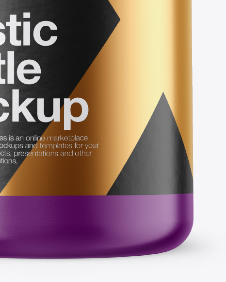 Plastic Bottle Mockup