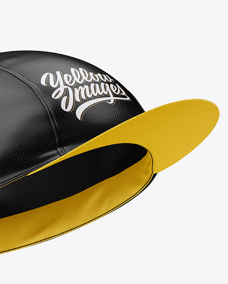 Cycling Cap Mockup In Apparel Mockups On Yellow Images Object Mockups