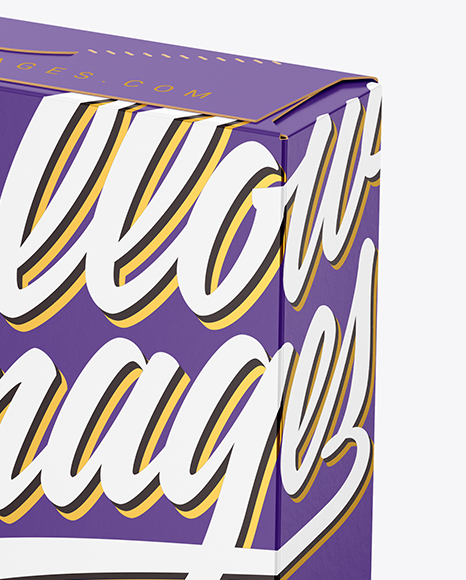 Paper Box Mockup PSD #2