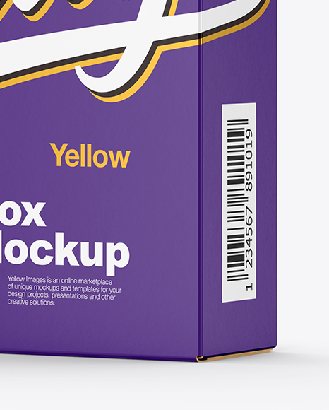 Paper Box Mockup PSD #1