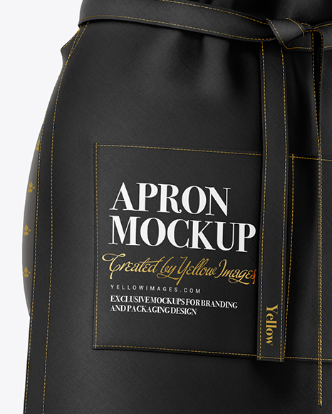 Download Mannequin Bust W Apron Mockup In Apparel Mockups On Yellow Images Object Mockups