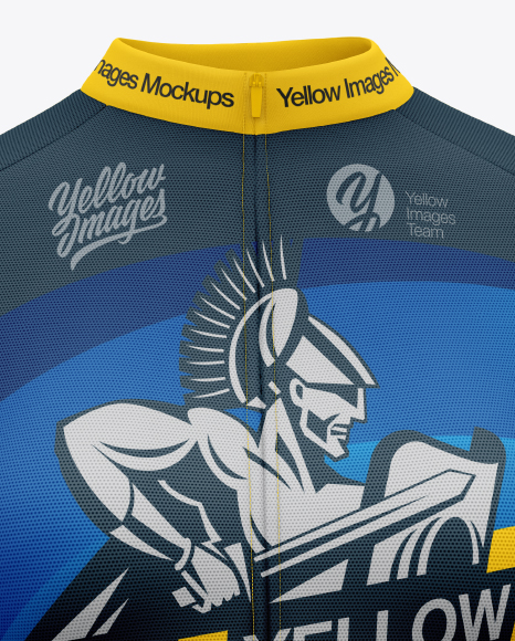 Download Women S Cycling Jersey Mockup In Apparel Mockups On Yellow Images Object Mockups