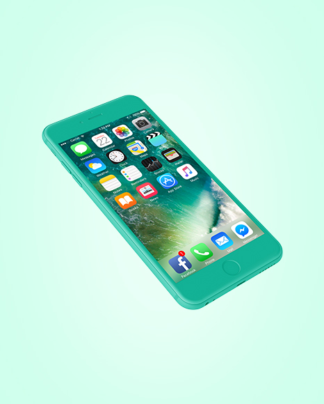 Clay Apple iPhone 6 Plus Mockup