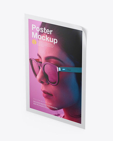 Poster Mockup PSD #3