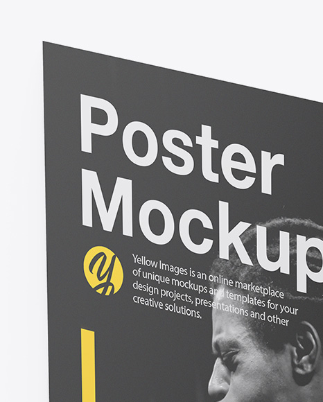 Download Poster Mock Up Free Psd Yellowimages