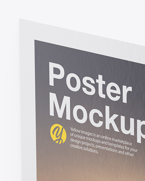 Textured Poster Mockup