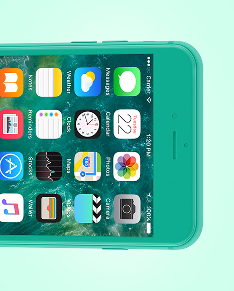 Clay Apple iPhone 6 Plus Mockup