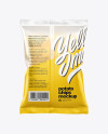 Download Frosted Bag With Potato Chips Mockup In Object Mockups On Yellow Images Object Mockups Yellowimages Mockups