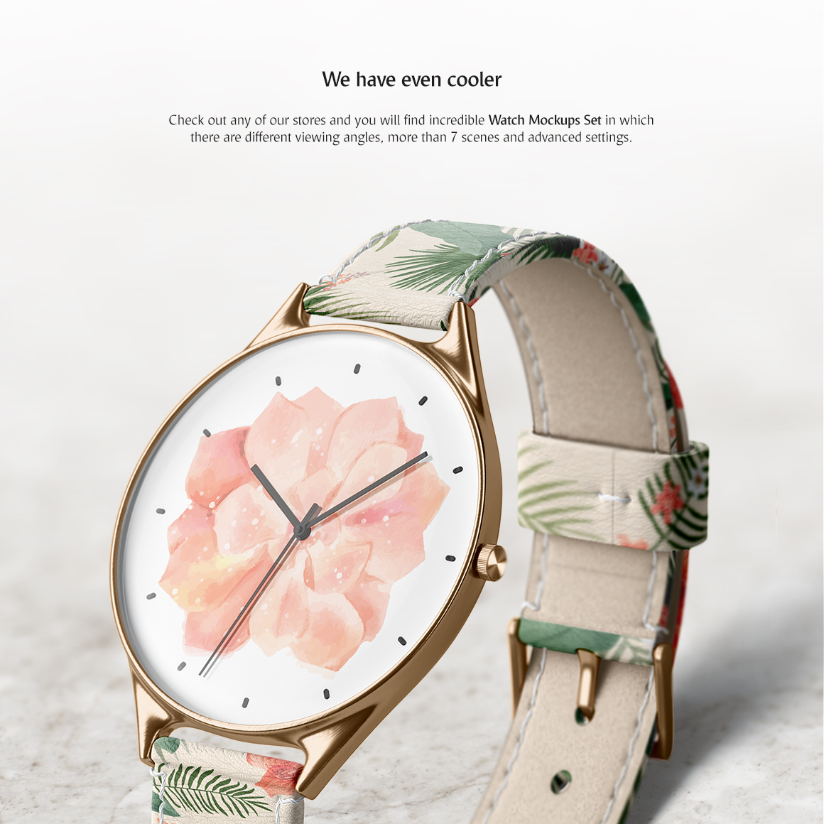 Download Watch Mockup In Device Mockups On Yellow Images Creative Store