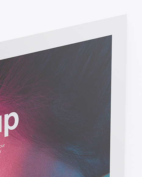 Poster Mockup PSD #7