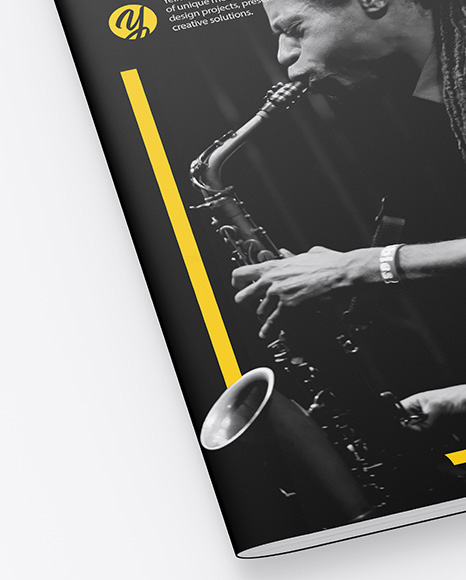 Matte A4 Magazine Mockup PSD #7