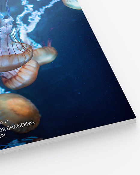 Glossy A4 Magazine Mockup PSD #6