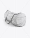 Duffle Bag Mockup - Halfside View