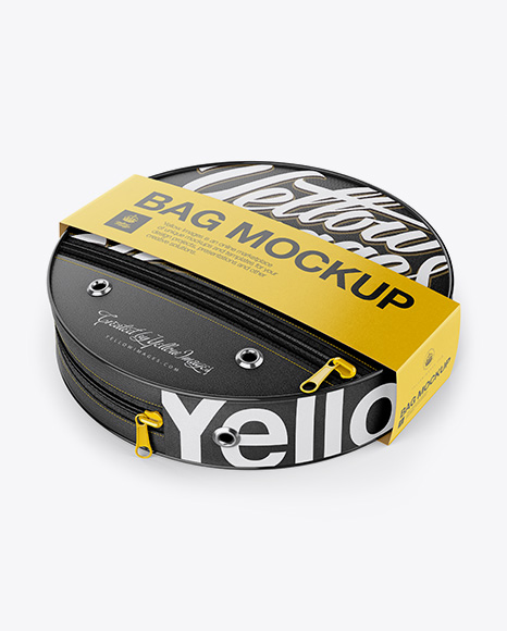 Download Folding Bucket With Cover Mockup High Angle Shot In Object Mockups On Yellow Images Object Mockups PSD Mockup Templates