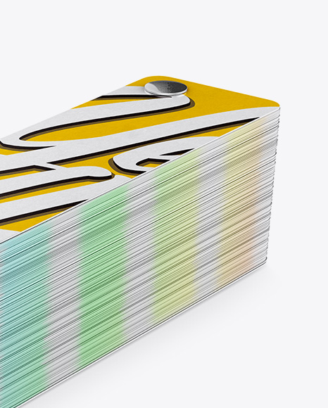Color Fan Mockup   Halfside View (High Angle Shot) PSD #2