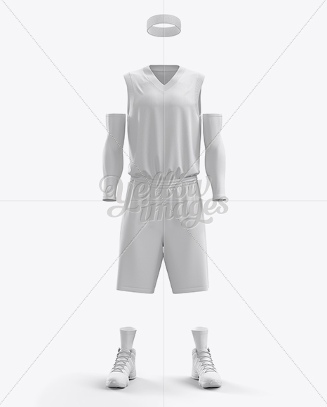 Download Basketball Jersey Mockup Front View In Apparel Mockups On Yellow Images Object Mockups PSD Mockup Templates