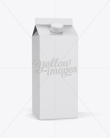 Download 0 5 Gal Milk Carton Mockup Halfside View In Packaging Mockups On Yellow Images Object Mockups PSD Mockup Templates